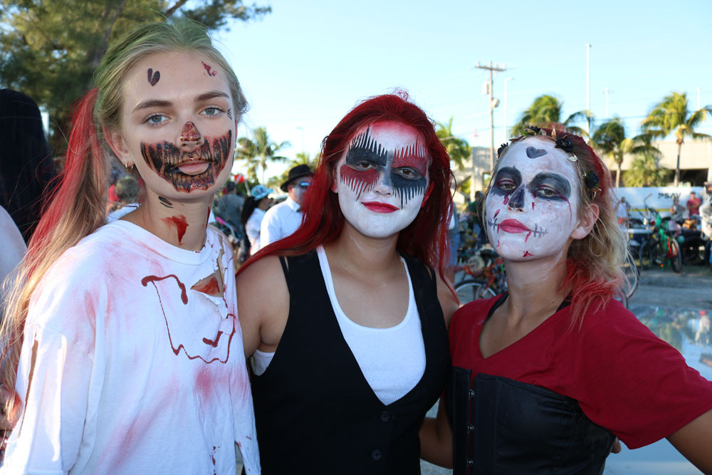 Zombie Bike Ride 2018 photo - Duval Street, Key West